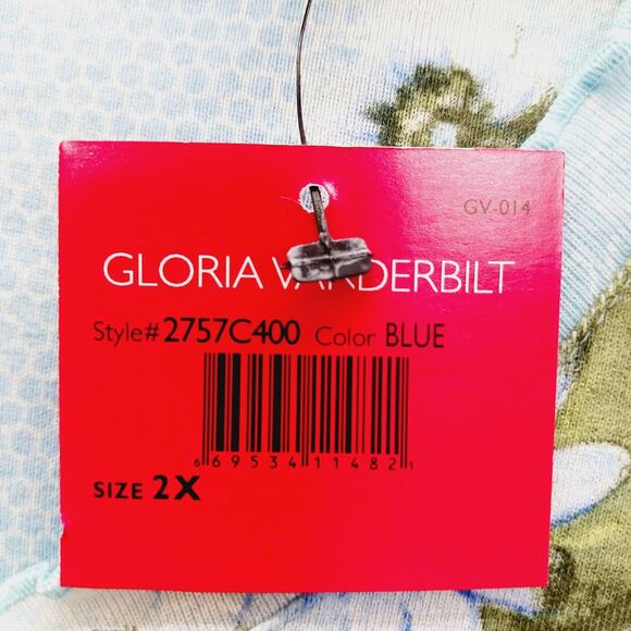 T-Shirt Size 2X Powder Blue Gerbera Daisy Paisley Bloomcore Whimsycore Couquette - Picture 12 of 16